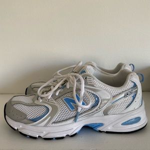 New Balance 530 in White Carolina Blue size 9 W (7.5 mens) gently worn